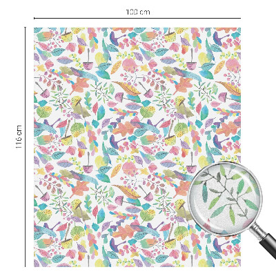 Compoziție colorată Folie autocolantă geam