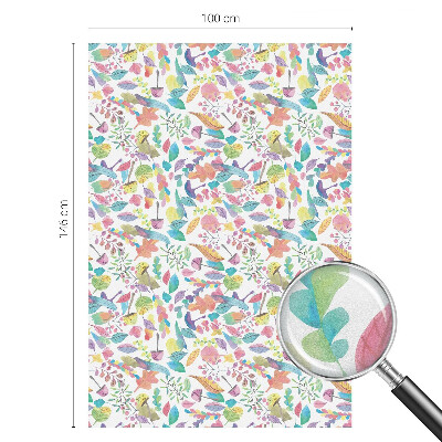 Compoziție colorată Folie autocolantă geam