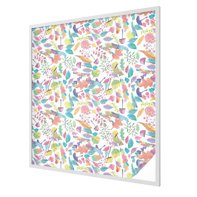 Compoziție colorată Folie autocolantă geam