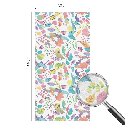 Compoziție colorată Folie autocolantă geam