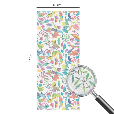 Compoziție colorată Folie autocolantă geam