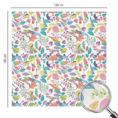 Compoziție colorată Folie autocolantă geam