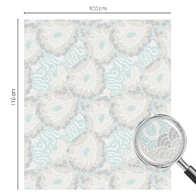 Pene delicate Folie geam intimitate model vitraliu