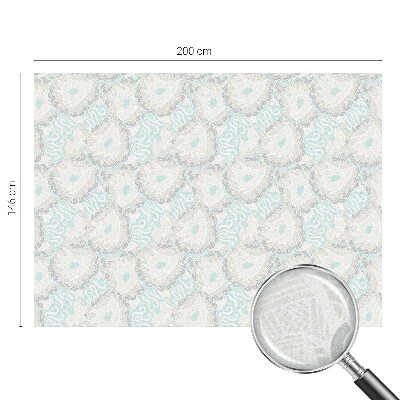 Pene delicate Folie geam intimitate model vitraliu