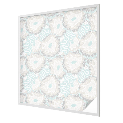 Pene delicate Folie geam intimitate model vitraliu