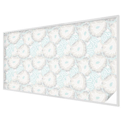 Pene delicate Folie geam intimitate model vitraliu