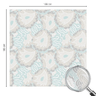 Pene delicate Folie geam intimitate model vitraliu