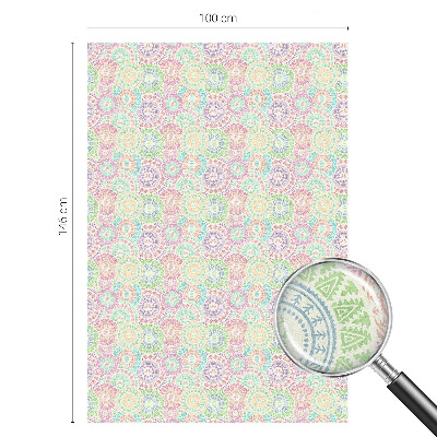 Mandale colorate Folie geam să nu se vadă din exterior