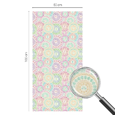 Mandale colorate Folie geam să nu se vadă din exterior