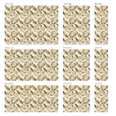 Plante tropicale Folie geam intimitate model vitraliu