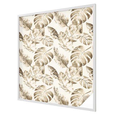 Plante tropicale Folie geam intimitate model vitraliu