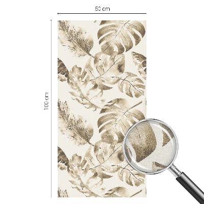 Plante tropicale Folie geam intimitate model vitraliu