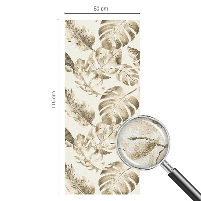 Plante tropicale Folie geam intimitate model vitraliu