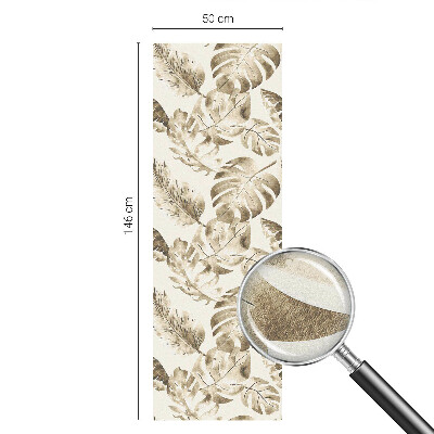 Plante tropicale Folie geam intimitate model vitraliu