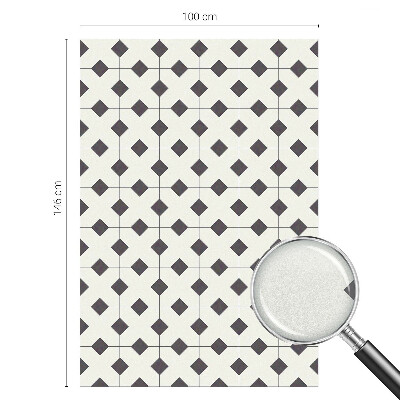 Diamante albe și negre Folie autocolantă geam