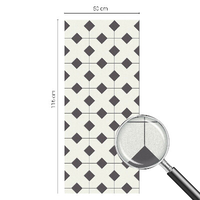 Diamante albe și negre Folie autocolantă geam