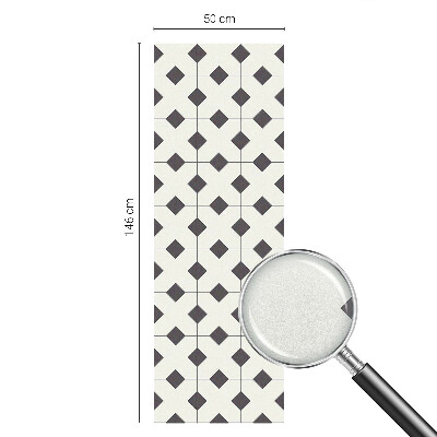 Diamante albe și negre Folie autocolantă geam