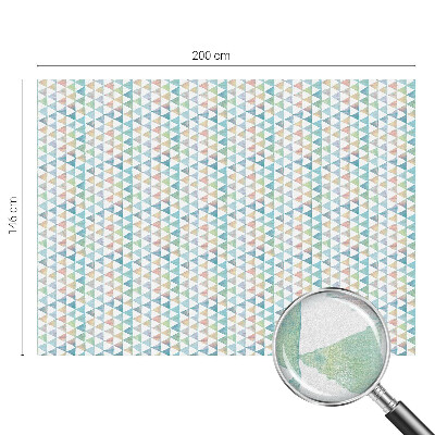 Triunghiuri geometrice Folie geam să nu se vadă din exterior