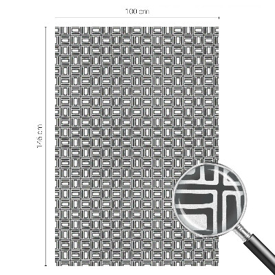 Model energetic Folie opacă geam cu model vitraliu