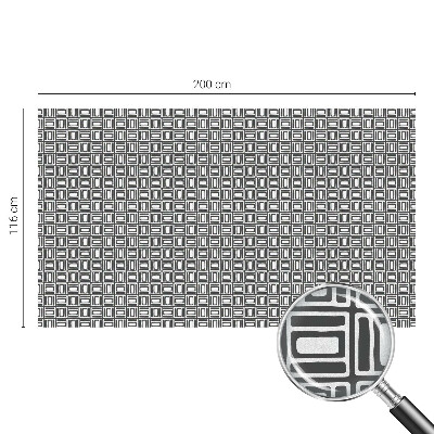 Model energetic Folie opacă geam cu model vitraliu