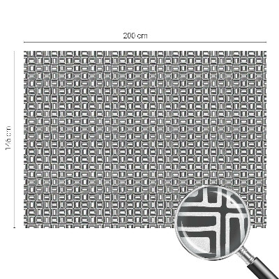 Model energetic Folie opacă geam cu model vitraliu