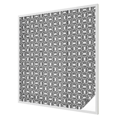 Model energetic Folie opacă geam cu model vitraliu