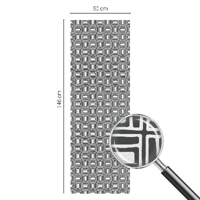 Model energetic Folie opacă geam cu model vitraliu