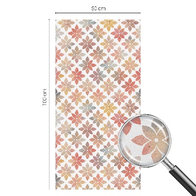 Frumusețe florală Folie geam să nu se vadă din exterior