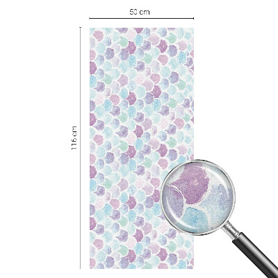 Puncte pastelate Folie geam intimitate model vitraliu