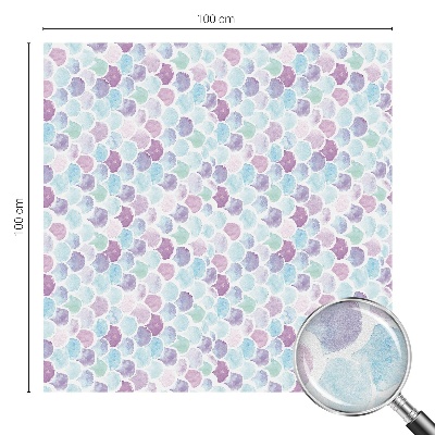 Puncte pastelate Folie geam intimitate model vitraliu