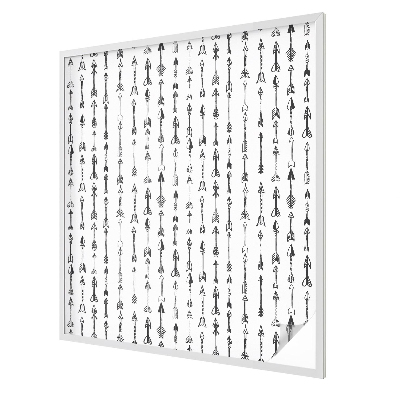 Săgeți geometrice Folie geam să nu se vadă din exterior