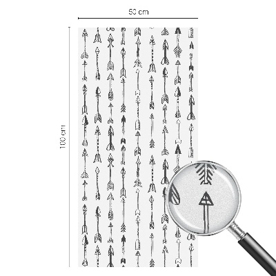 Săgeți geometrice Folie geam să nu se vadă din exterior