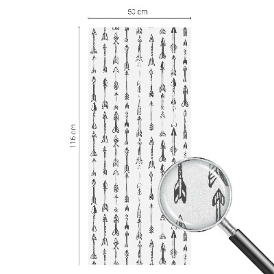 Săgeți geometrice Folie geam să nu se vadă din exterior