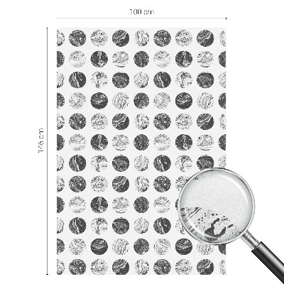 Eleganța marmurei Folie decorativă geam vitraliu