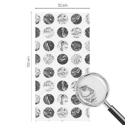 Eleganța marmurei Folie decorativă geam vitraliu