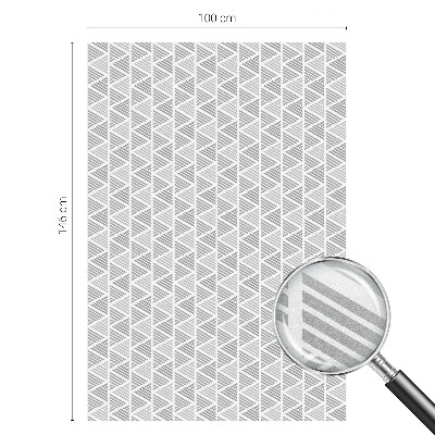 Model de romb Folie opacă geam cu model vitraliu