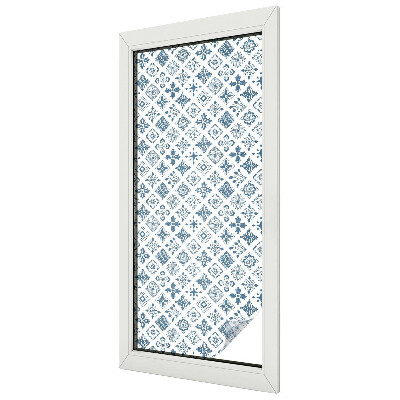 Ornament floral Folie geam să nu se vadă din exterior