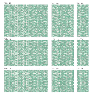 Structură armonioasă Folie decorativă geam vitraliu