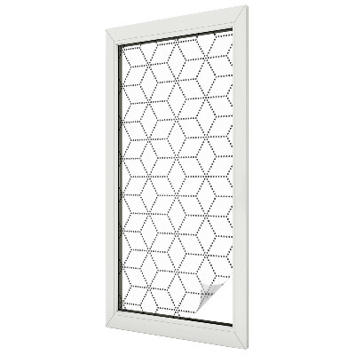 Romburi punctate Folie autocolantă geam