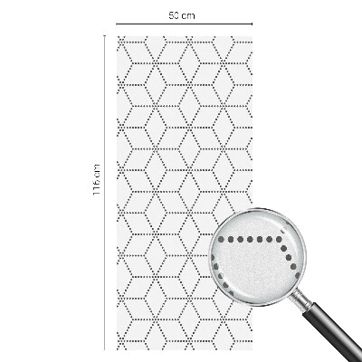 Romburi punctate Folie autocolantă geam