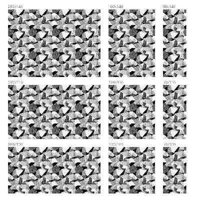 Figuri geometrice Folie geam intimitate model vitraliu