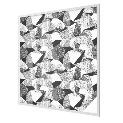 Figuri geometrice Folie geam intimitate model vitraliu