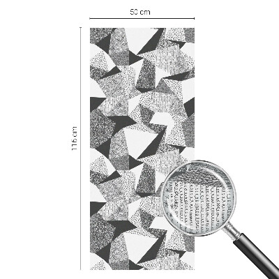 Figuri geometrice Folie geam intimitate model vitraliu