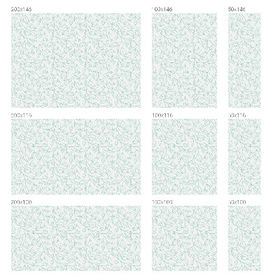 Frunze delicate Folie geam să nu se vadă din exterior