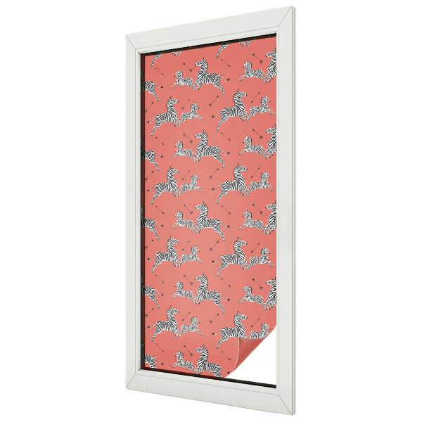 Motivul zebrei Folie geam să nu se vadă din exterior