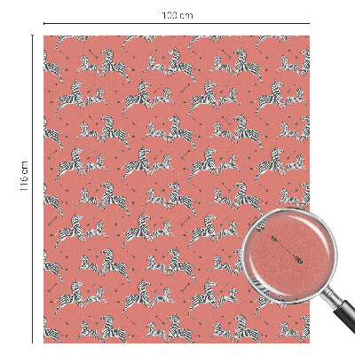 Motivul zebrei Folie geam să nu se vadă din exterior