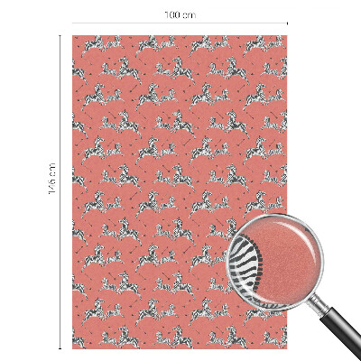 Motivul zebrei Folie geam să nu se vadă din exterior