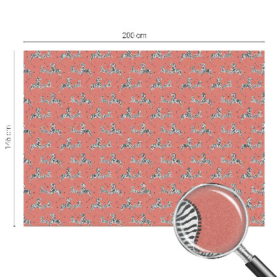 Motivul zebrei Folie geam să nu se vadă din exterior