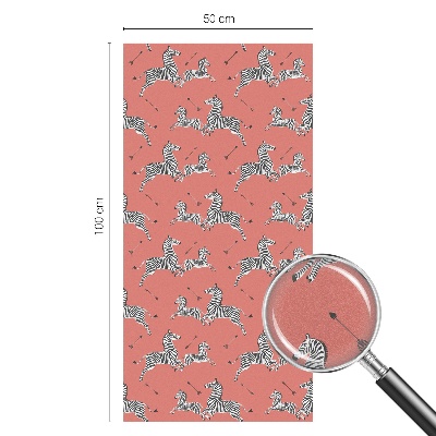 Motivul zebrei Folie geam să nu se vadă din exterior