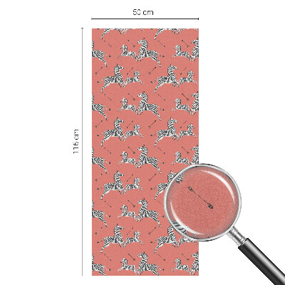 Motivul zebrei Folie geam să nu se vadă din exterior